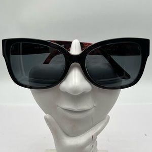 Exces Black Oval Sunglasses Frames Jess 358
